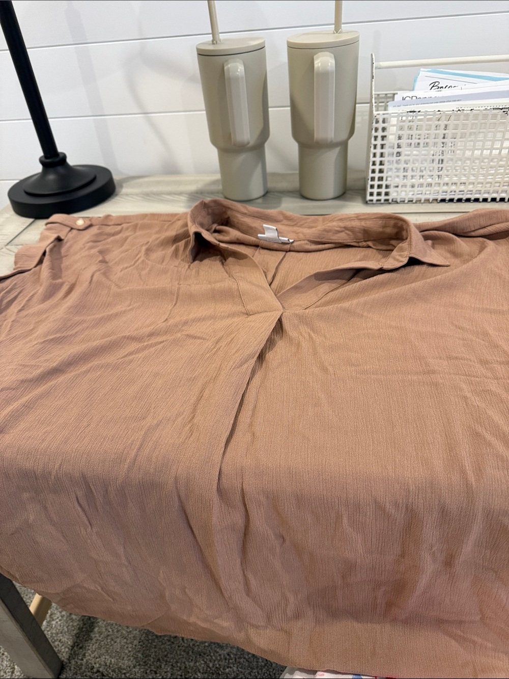 Liz Claiborne women’s v neck blouse size 2x